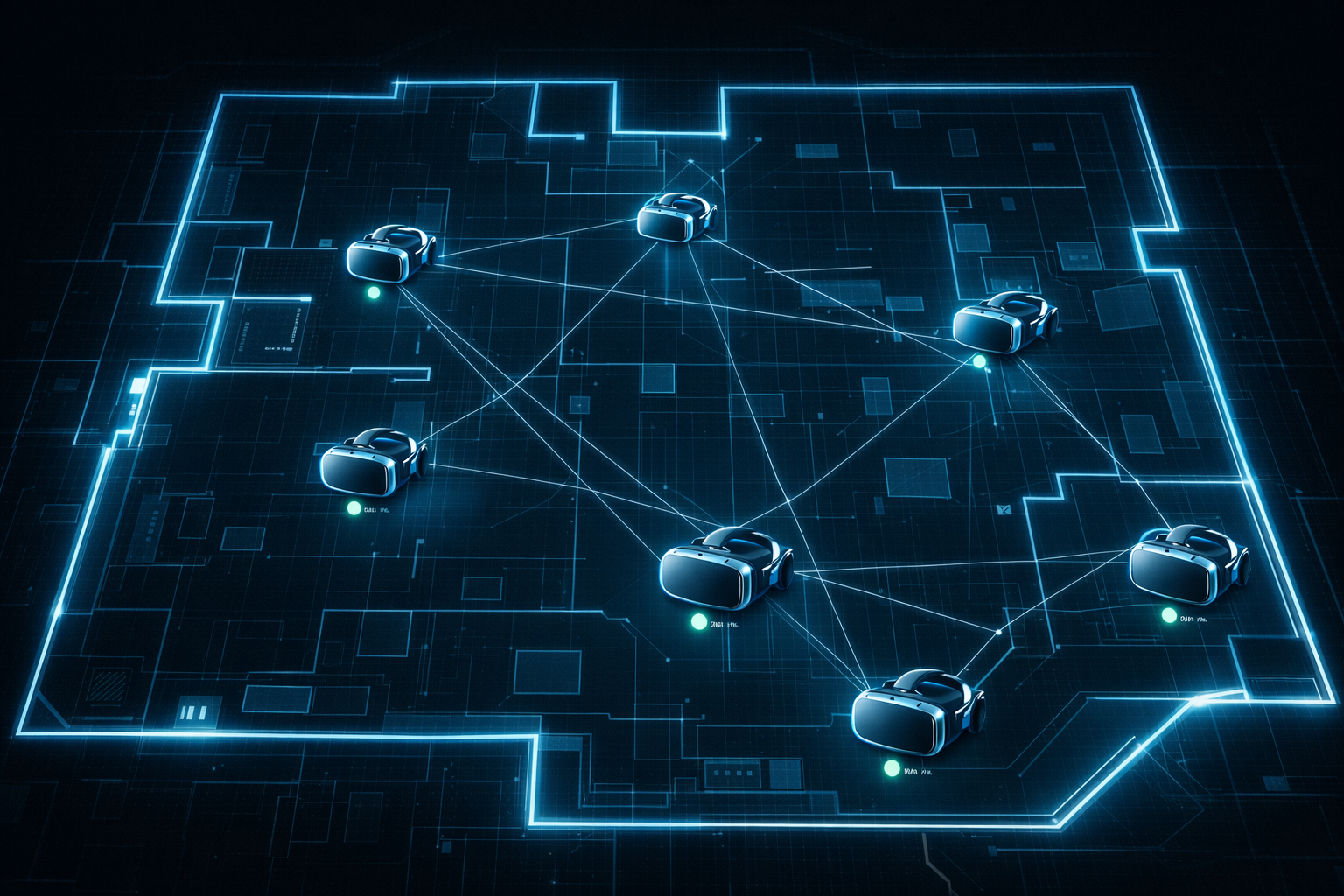 SynthesisVR Local Manager PICO LBE tab wireless ADB map sharing VR arcade headset management