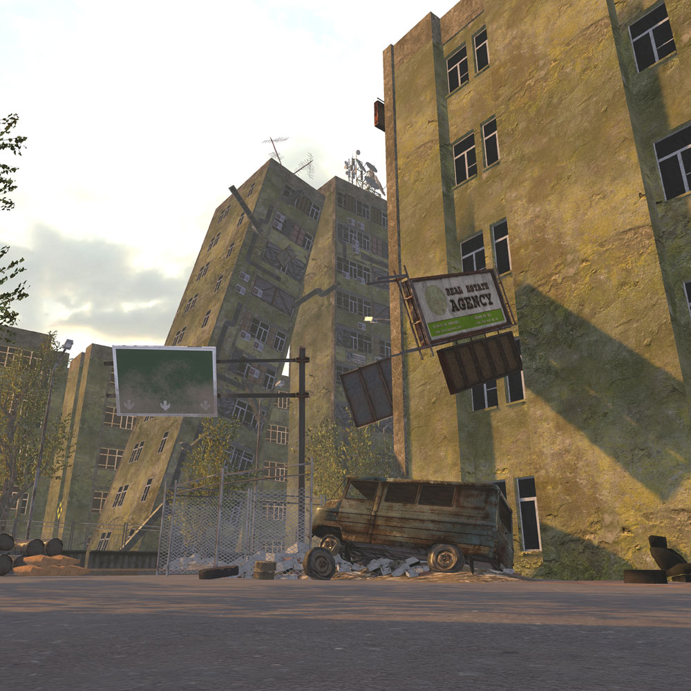 with zombie infestations, the whole city is empty