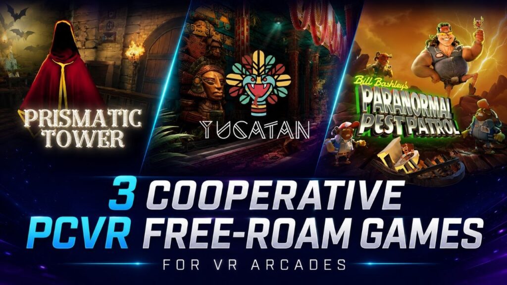 3 cooperative pcvr free roam games