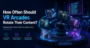 How often should vr arcades rotate content