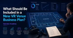 What should be included in a new vr venue business plan