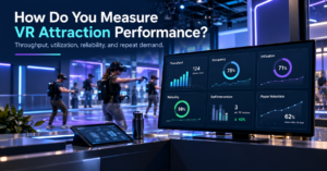 How do you measure VR attraction performance?
