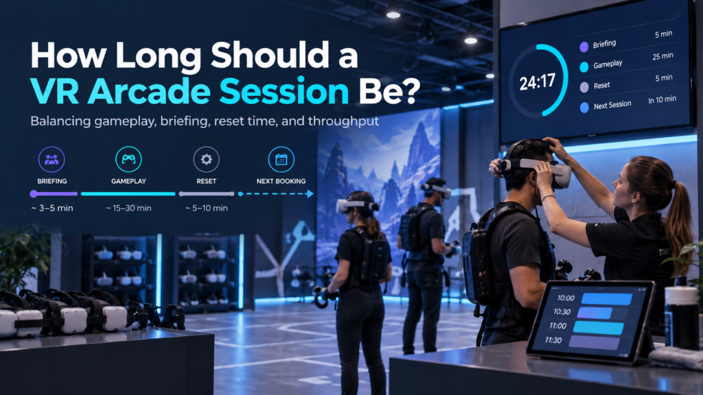 How Long Should a VR Arcade Session Be?