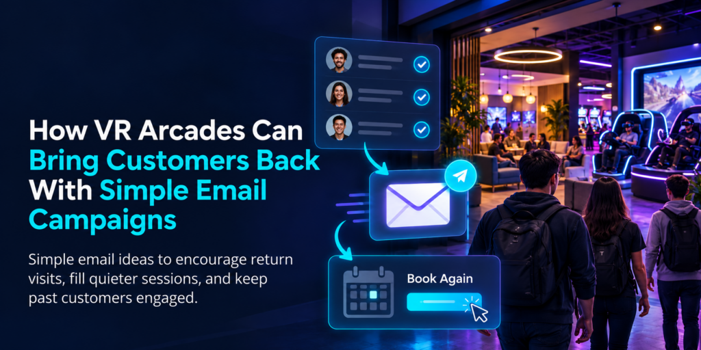 VR arcade email marketing