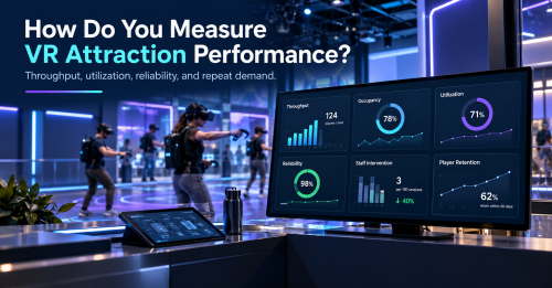 How do you measure VR attraction performance?
