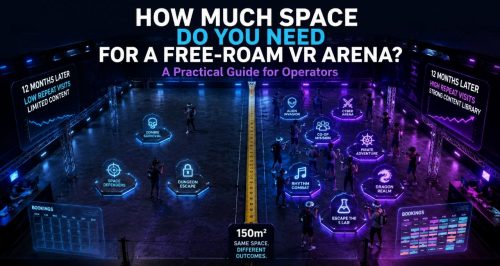 What size is needed for free roam VR